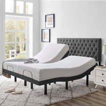 wayfair adjustable bed frame queen